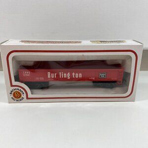 Bachmann HO Scale Electric Model Train Red Burlington Gondola Car CB&Q E3141 6"